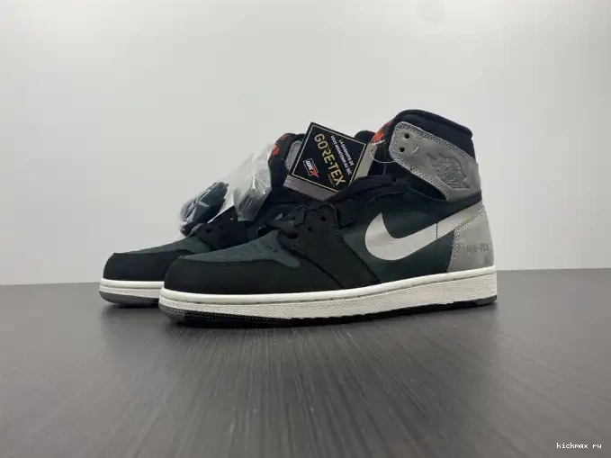 DB2889-001 High Particle 1 Gore-Tex Retro Element Jordan Black Grey 0601